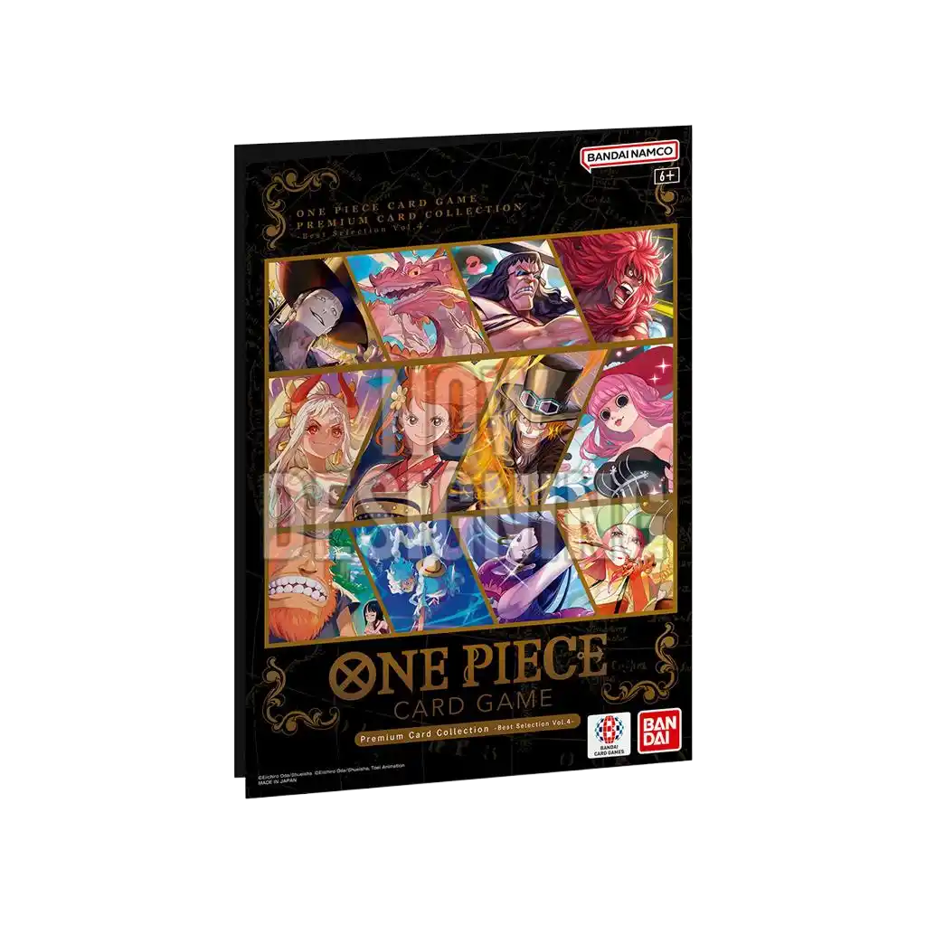 One Piece Card Game – Premium Card Collection Vol.4 [EN] mit 12 Karten im alternativen Artwork und Sammler-Booklet, offizielles Bandai Produkt