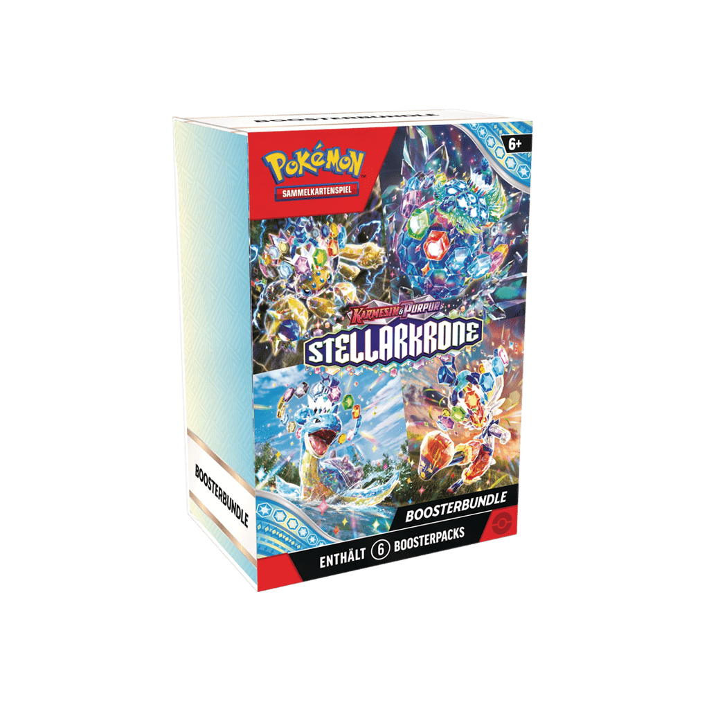 Pokemon - Karmesin & Purpur Stellarkrone KP07 Booster Bundle [DE]