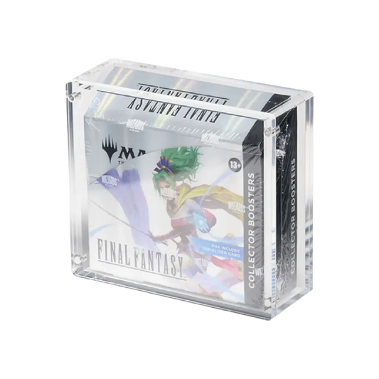 The Acrylic Box Magic The Gathering Collector Booster Box Acryl Case mit Final Fantasy Collector Display