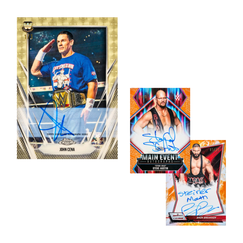 Topps Chrome WWE - Mega Box 2026