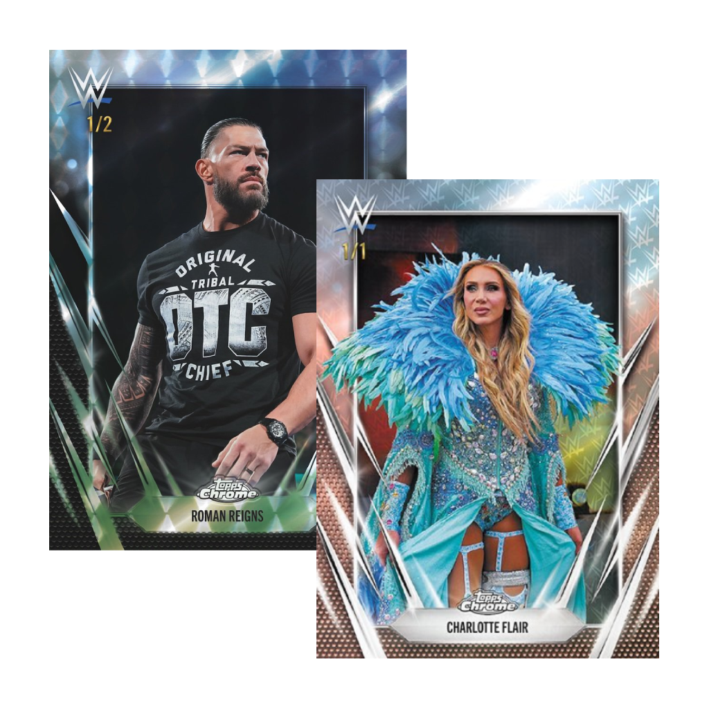 Topps Chrome WWE - Mega Box 2026