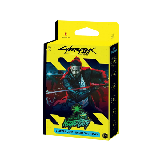 Cyberpunk TCG - Welcome to Night City Starter Deck Embracing Power [EN]