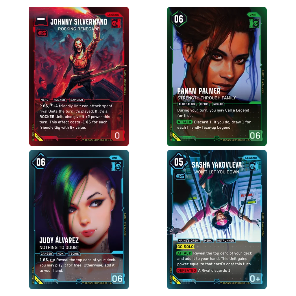 Cyberpunk TCG - Welcome to Night City Booster Display [EN]