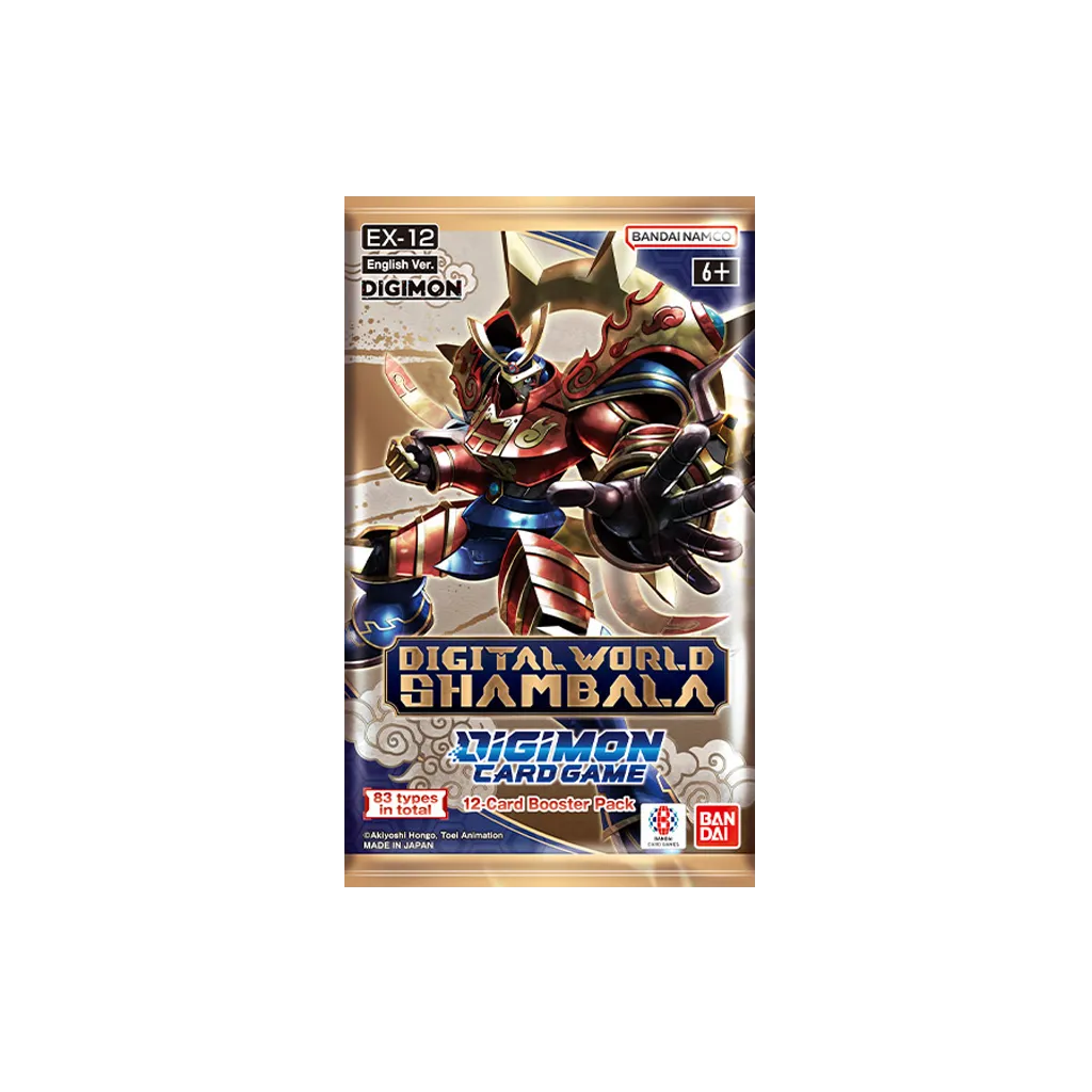 Digimon Card Game Digital World Shambala EX-12 Extra Booster Englisch