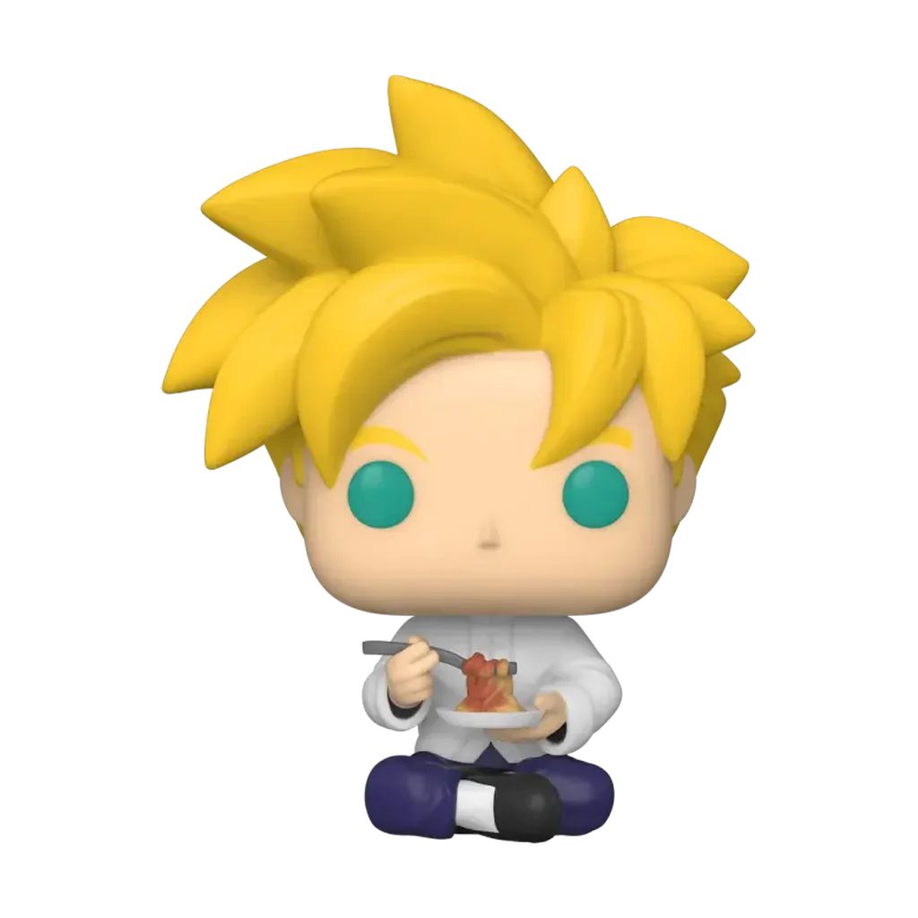 Funko POP Dragon Ball Z Super Saiyan Gohan with Noodles #951 Vinylfigur