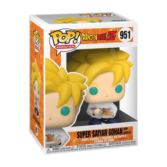 Funko POP Dragon Ball Z Super Saiyan Gohan with Noodles #951 in Originalverpackung