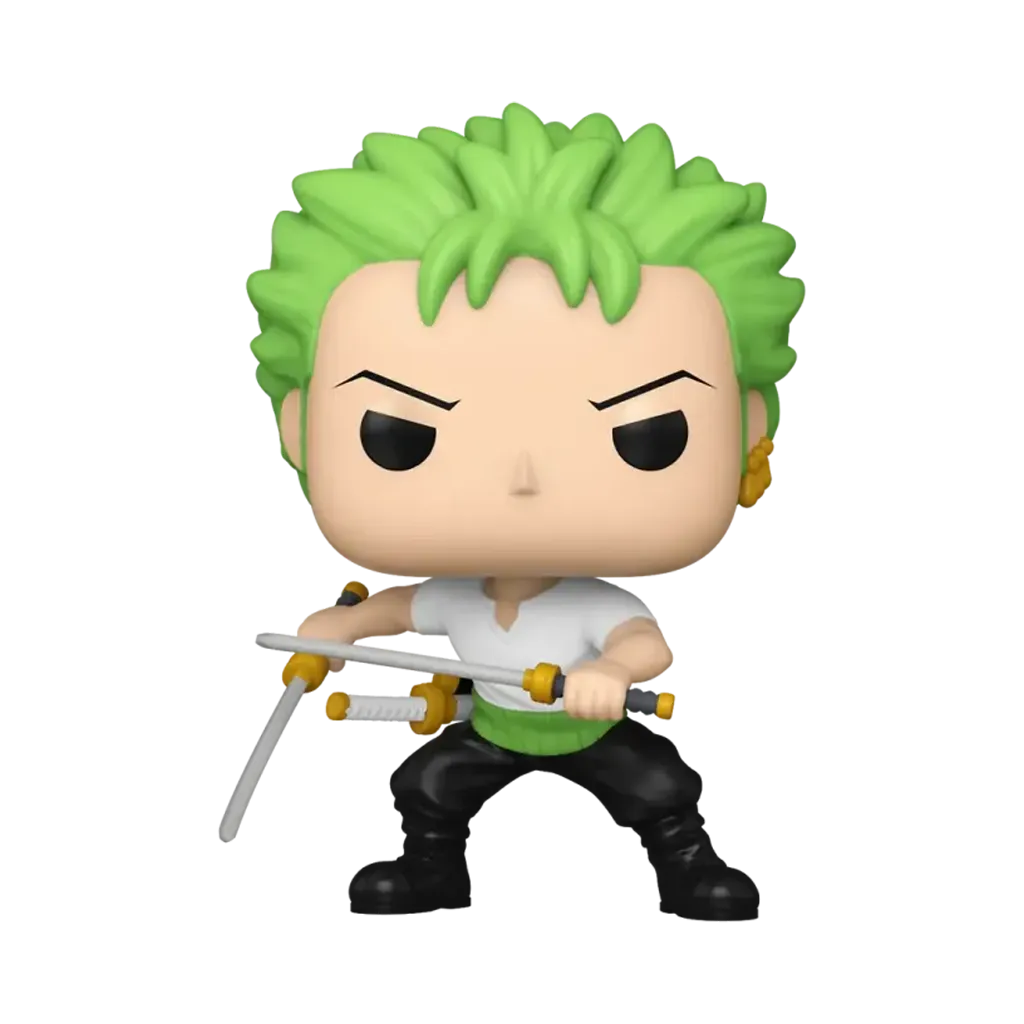 Funko POP One Piece Roronoa Zoro #1775 Two Sword Style Vinylfigur