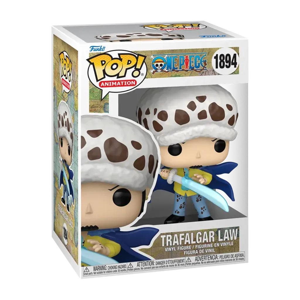 Funko POP One Piece Trafalgar Law Blue Anesthesia #1894 in Originalverpackung