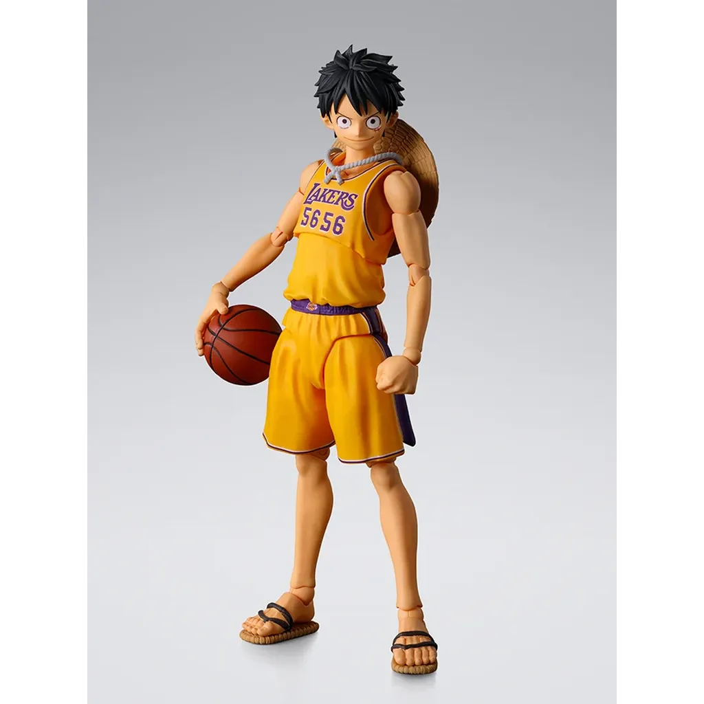 One Piece x NBA - Monkey D. Luffy Los Angeles Lakers S.H.Figuarts