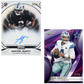 Topps Chrome Black Football 2025 Ashton Jeanty Autogramm und Dak Prescott Parallel