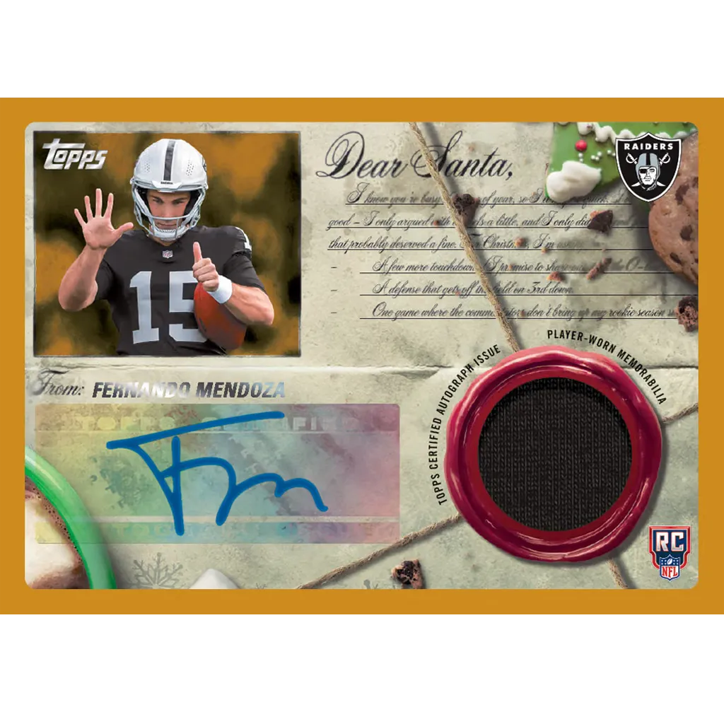 Topps - Holiday Football 2026 Mega Box [EN]